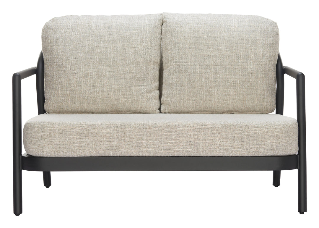SwayLiving Rein Loveseat Beige OUTDOOR SOFAS + SECTIONALS
