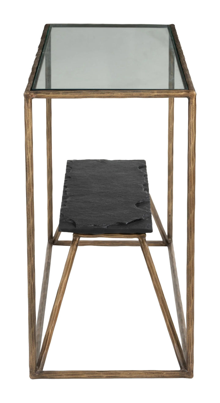 SwayLiving Ranol Console Table Brass CONSOLE TABLES