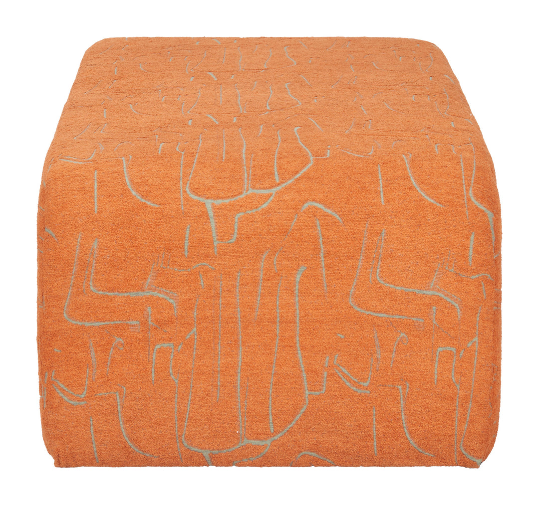 Nendo Bench Abstract Orange