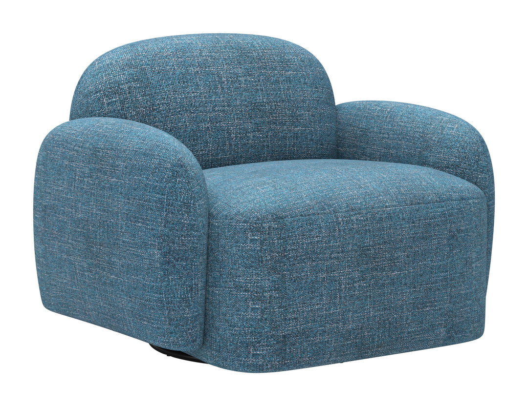 Cleo Swivel Chair Blue