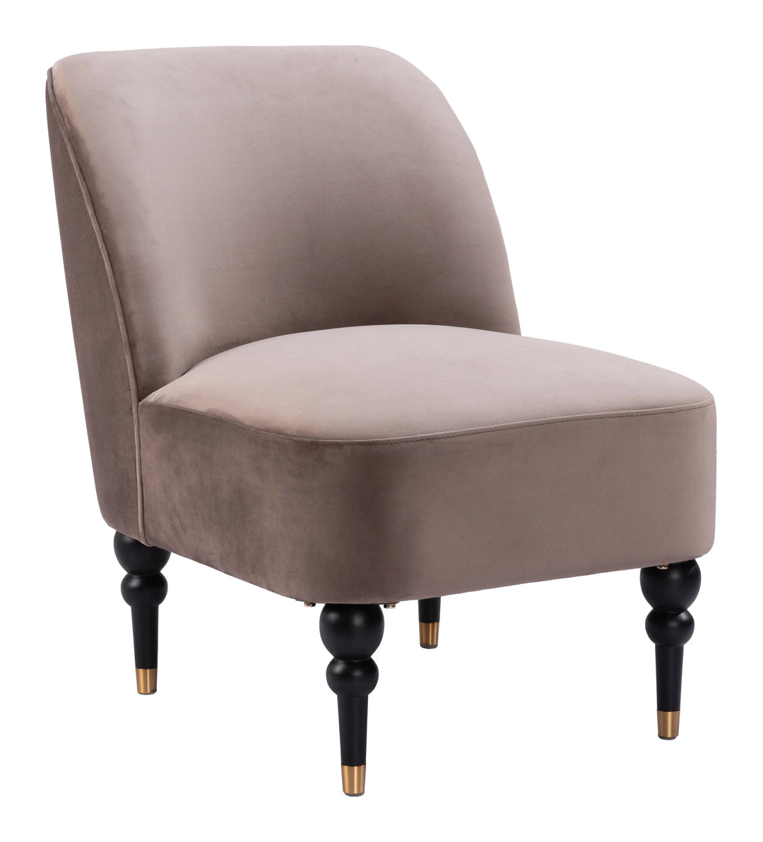 SwayLiving Bintulu Accent Chair Taupe ACCENT + LOUNGE CHAIRS