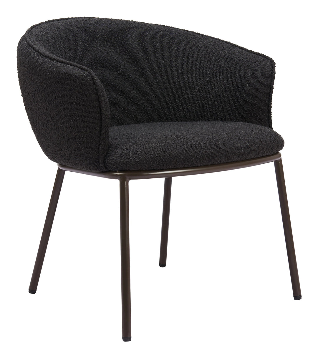 SwayLiving Essen Dining Chair Black & Bronze - Set of 2 DINING CHAIRS