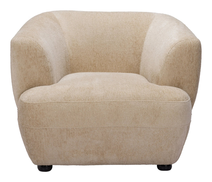 SwayLiving Bekker Accent Chair Golden Beige ACCENT + LOUNGE CHAIRS