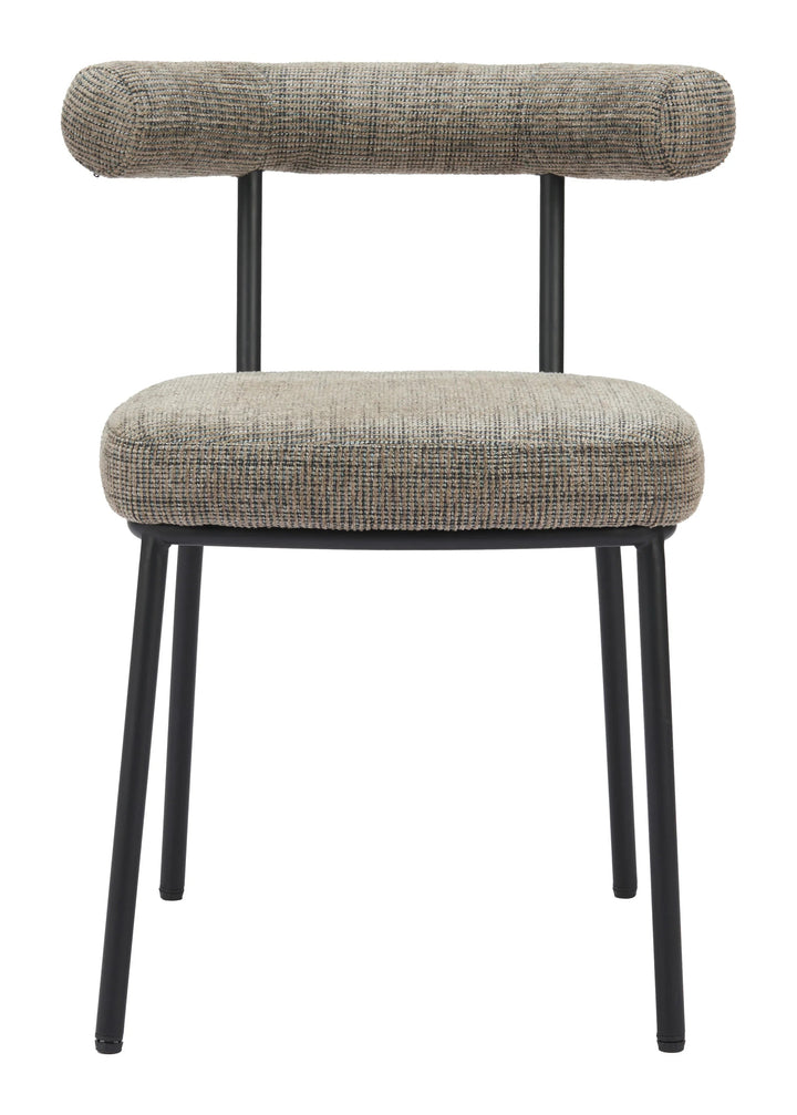 SwayLiving Kede Dining Chair (Set of 2) Green Tweed DINING CHAIRS