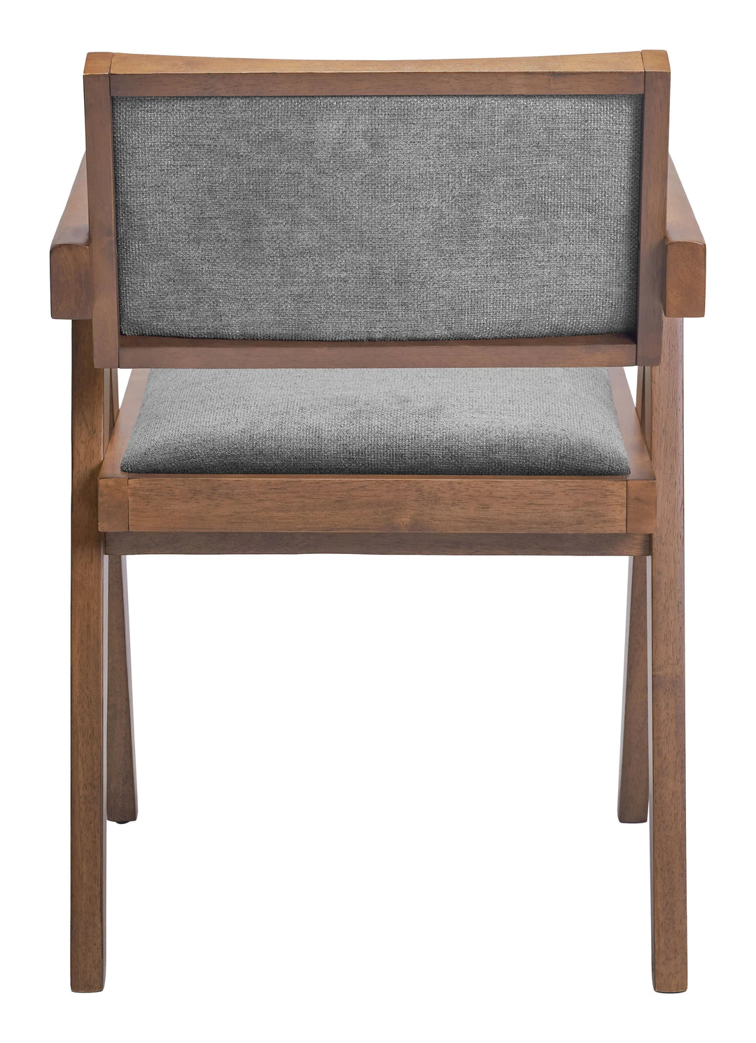 SwayLiving Delhi Dining Chair (Set of 2) Gray & Walnut DINING CHAIRS