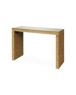 SwayLiving Captain Seagrass Console Table CONSOLE TABLES