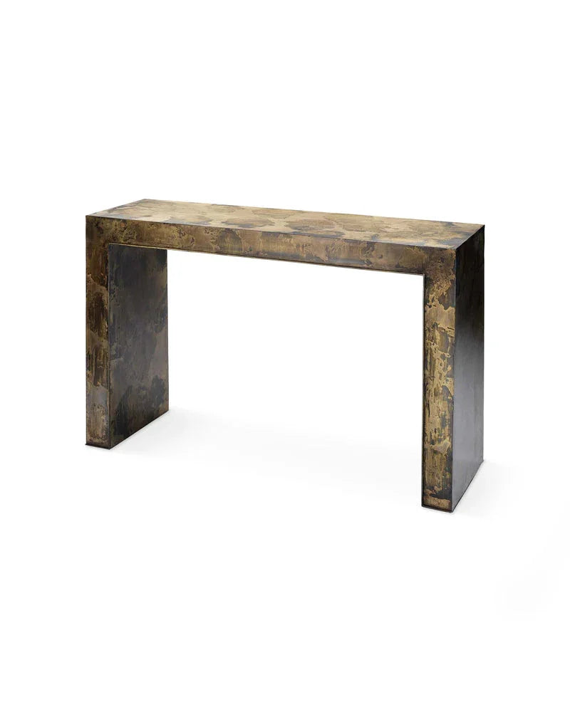 SwayLiving Charlemagne Acid Wash Console Table CONSOLE TABLES