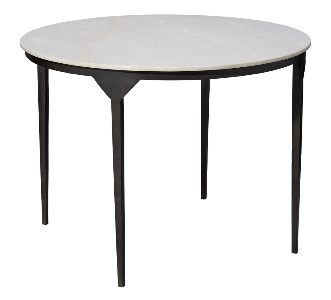 SwayLiving Dante Marble and Metal Dining Table DINING TABLES