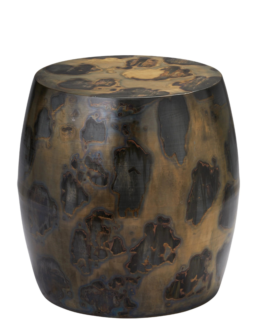 SwayLiving Realm Side Table, Acid Wash Metal ACCENT TABLES