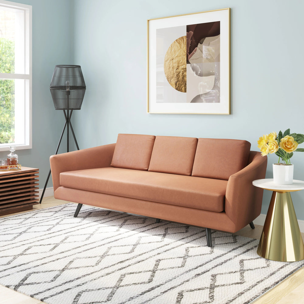 SwayLiving Divinity Sofa Brown SOFAS + SECTIONALS