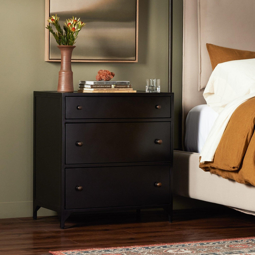 Belmont Large Storage Nightstand - SwayLiving