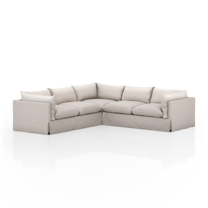 Habitat Slipcover 3-Piece Sectional - SwayLiving
