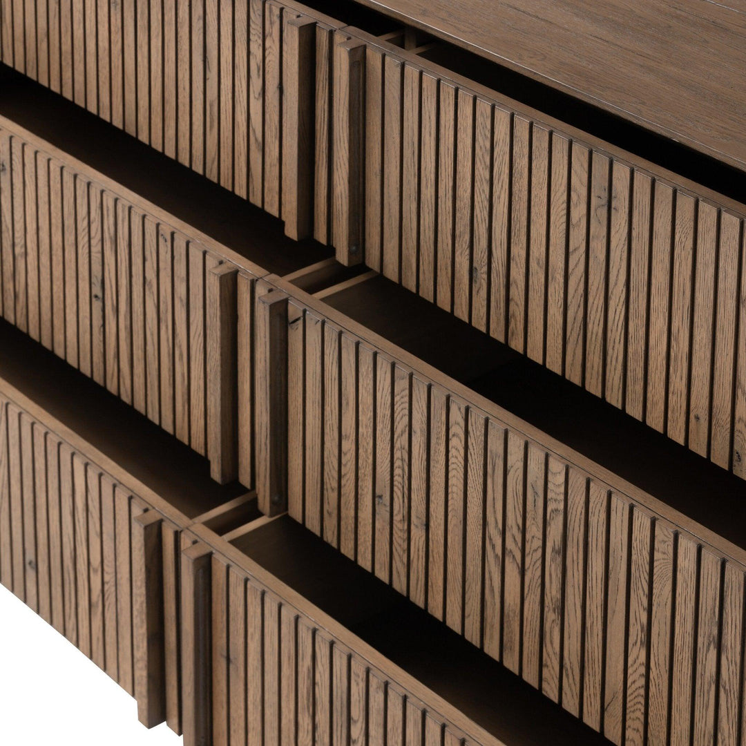 Leo 6 Drawer Dresser - SwayLiving