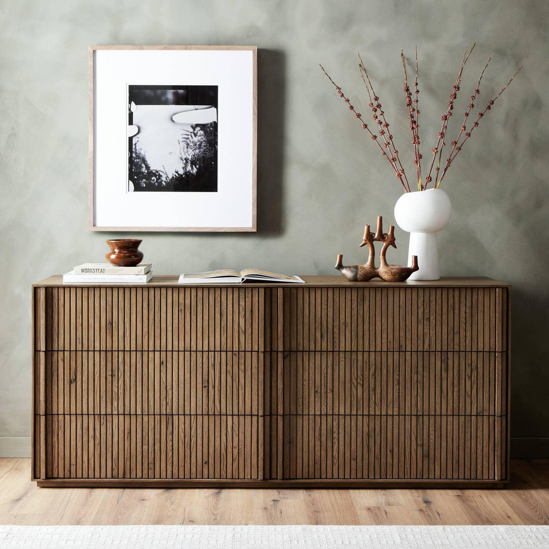 Leo 6 Drawer Dresser - SwayLiving