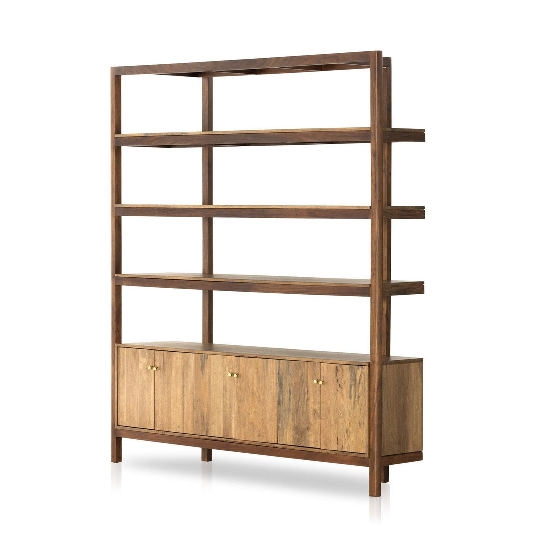 Reza Wide Bookcase - SwayLiving