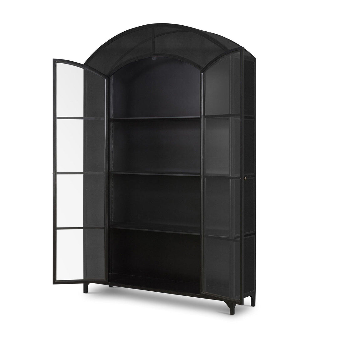 Belmont Wide Metal Cabinet - SwayLiving