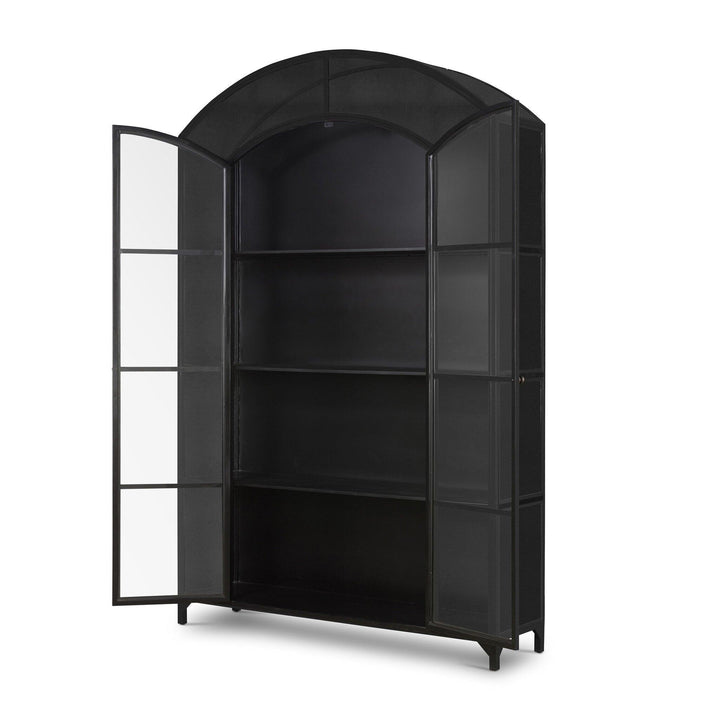 Belmont Wide Metal Cabinet - SwayLiving