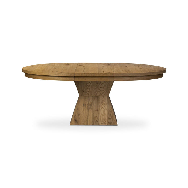 Leif Round Extension Dining Table 60" - SwayLiving