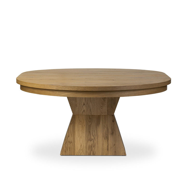 Leif Round Extension Dining Table 60" - SwayLiving