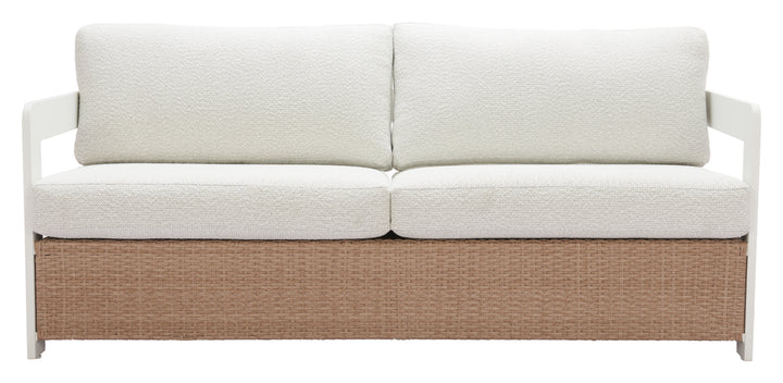 Gelo Sofa White & Brown