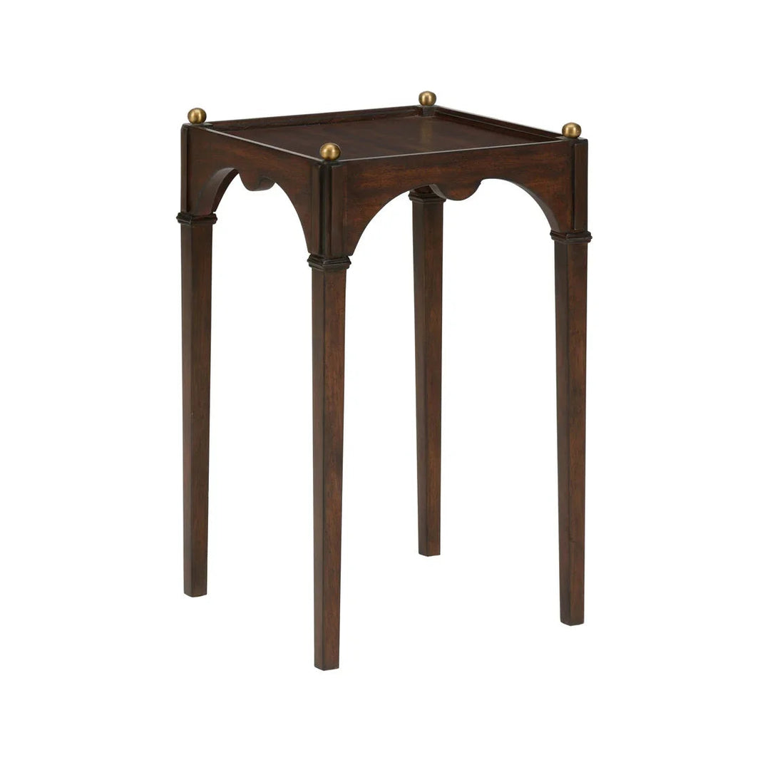 Walnut/Brass