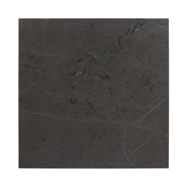 Modern Marble Plinth End Table - SwayLiving