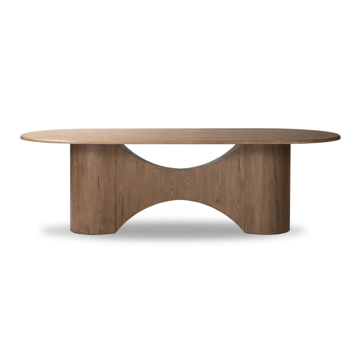 Olexey Oval Dining Table - SwayLiving