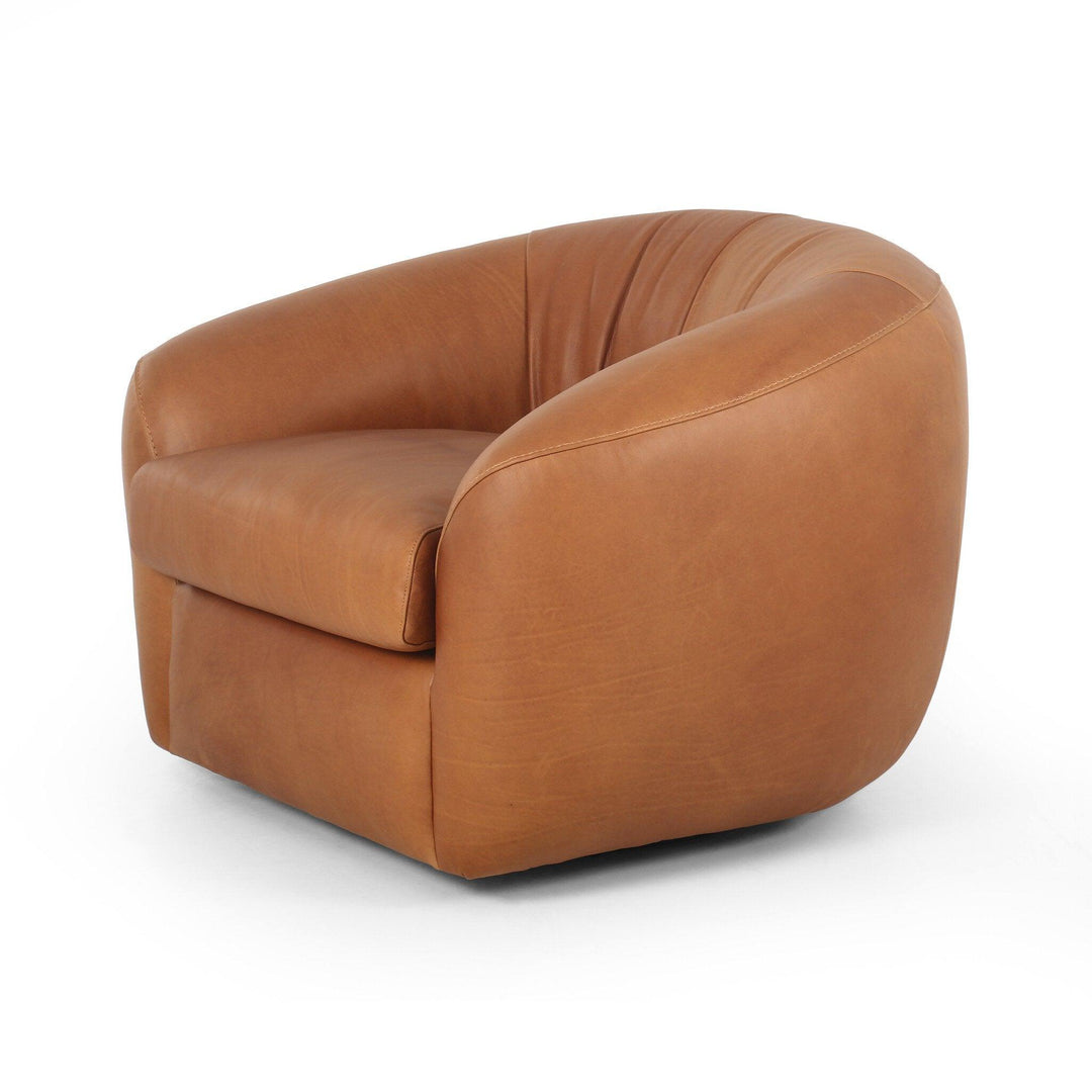 Saldana Swivel Chair - SwayLiving