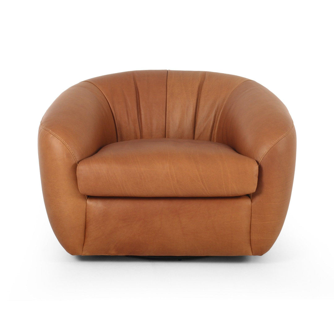 Saldana Swivel Chair - SwayLiving