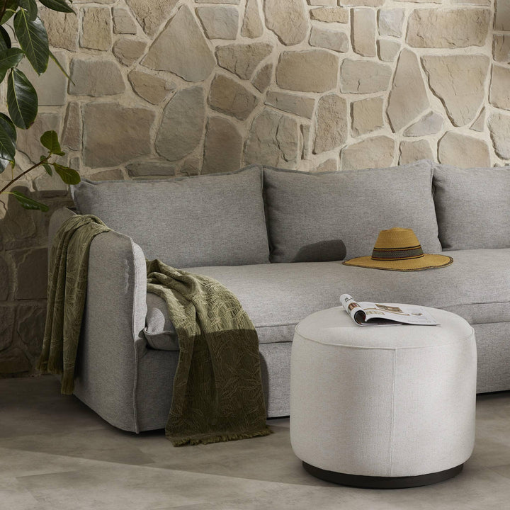 Sinclair Outdoor Ottoman - SwayLiving