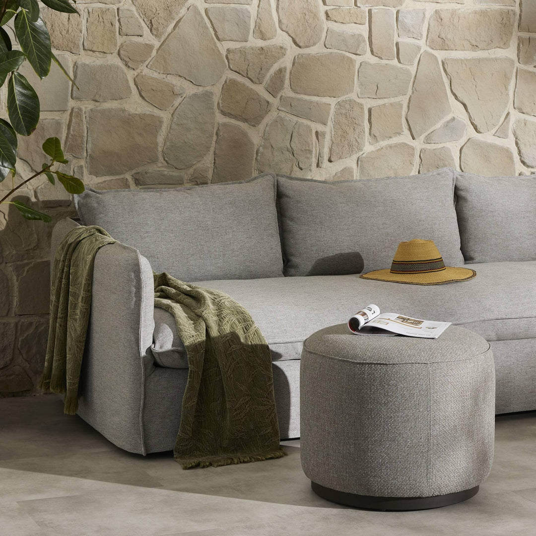 Sinclair Outdoor Ottoman - SwayLiving