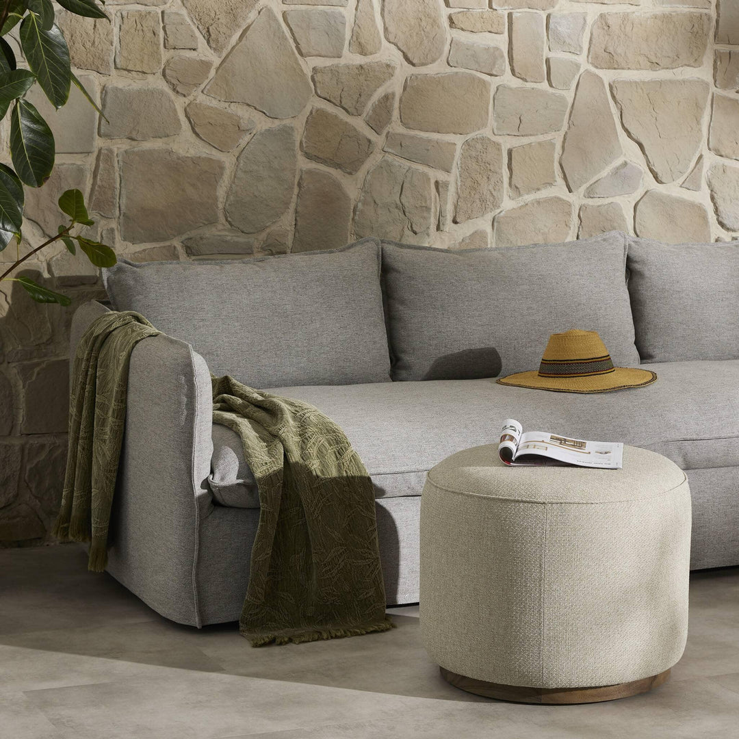 Sinclair Outdoor Ottoman - SwayLiving