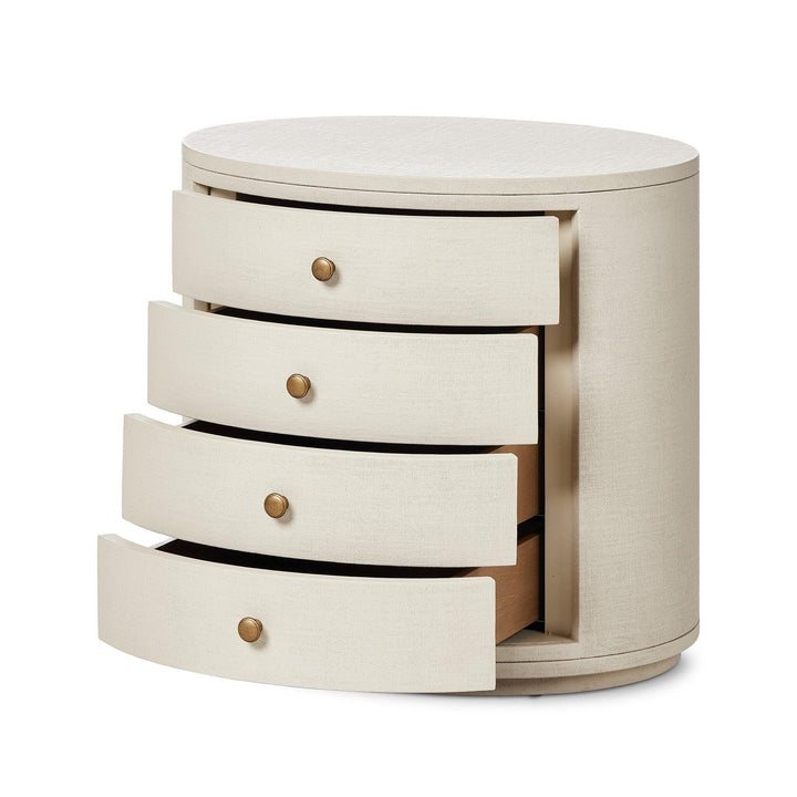 Amelia Oval Nightstand - SwayLiving