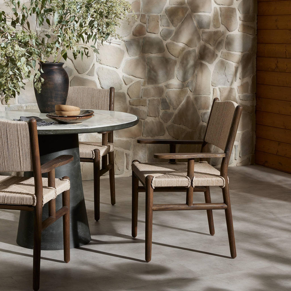 Herrin Outdoor Dining Armchair - SwayLiving
