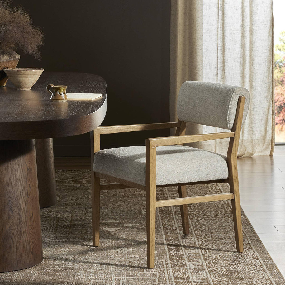 Navid Dining Arm Chair - SwayLiving