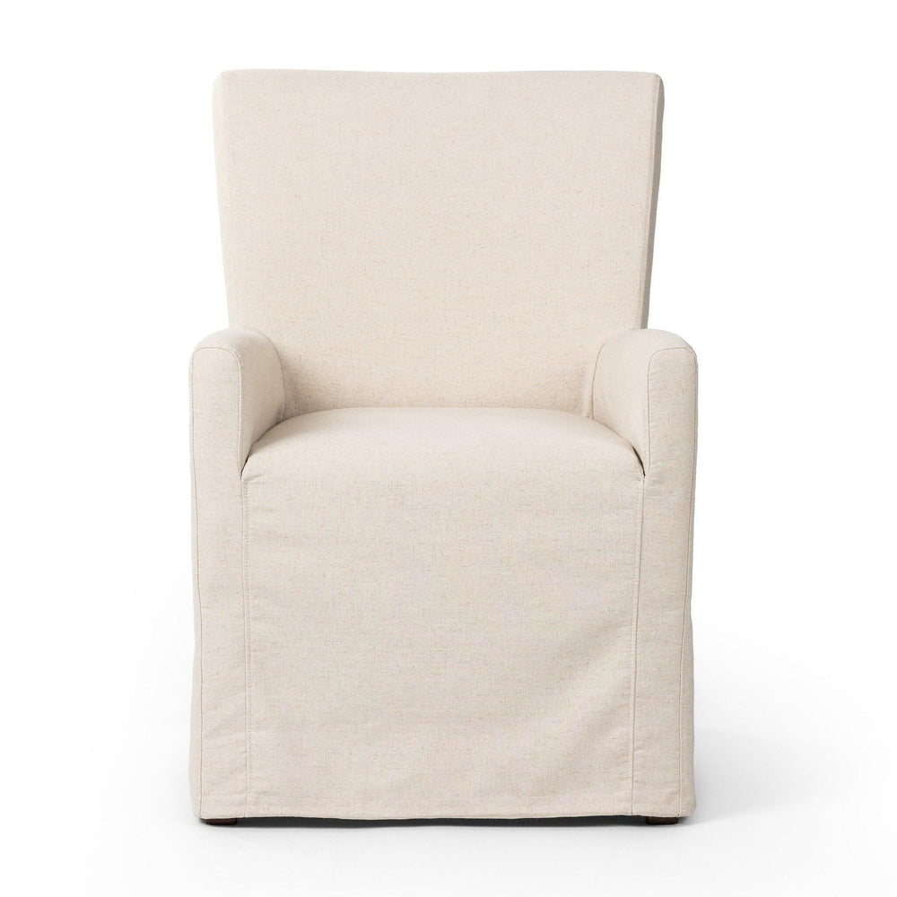 Vista Slipcovered Dining Armchair - SwayLiving