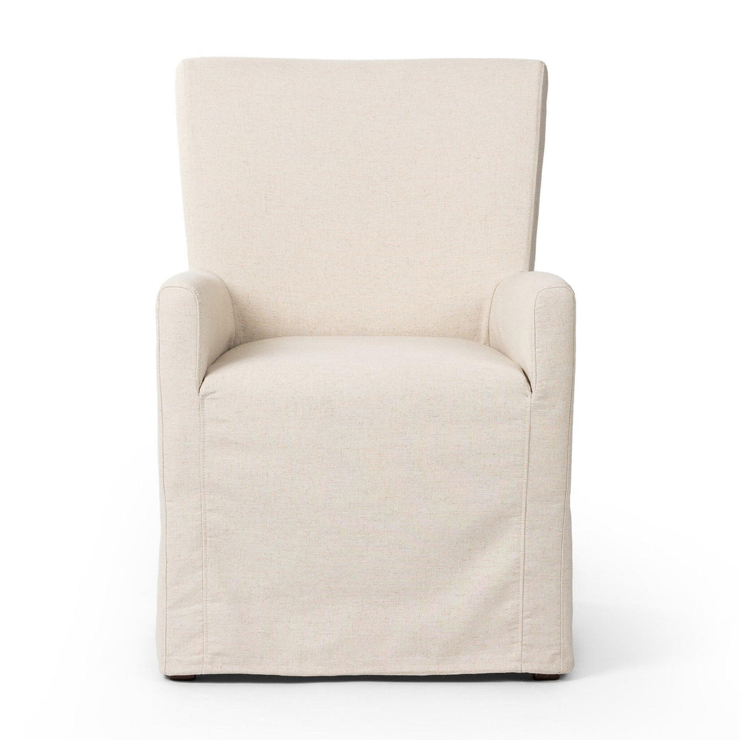 Vista Slipcovered Dining Armchair - SwayLiving