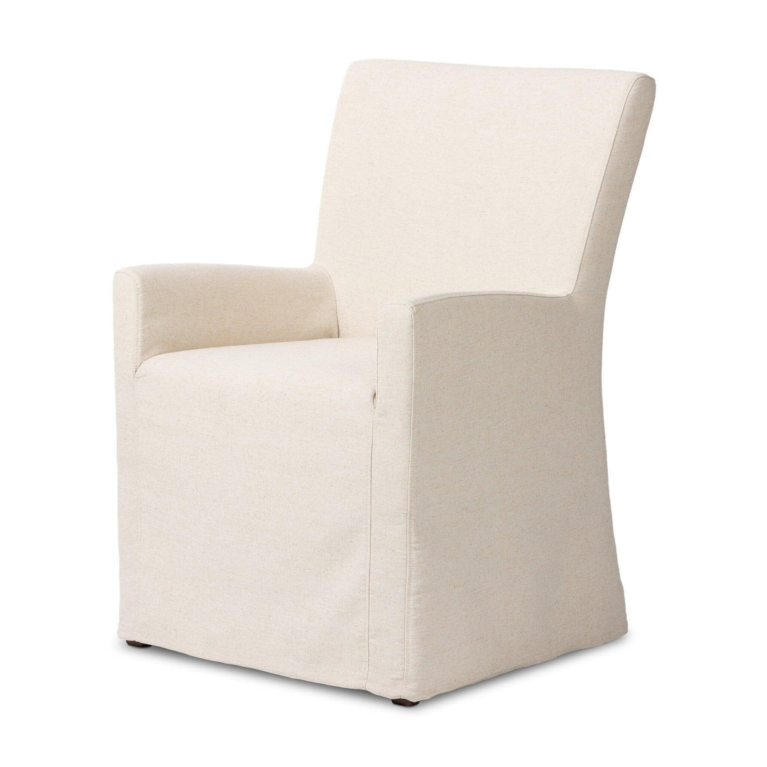 Vista Slipcovered Dining Armchair - SwayLiving
