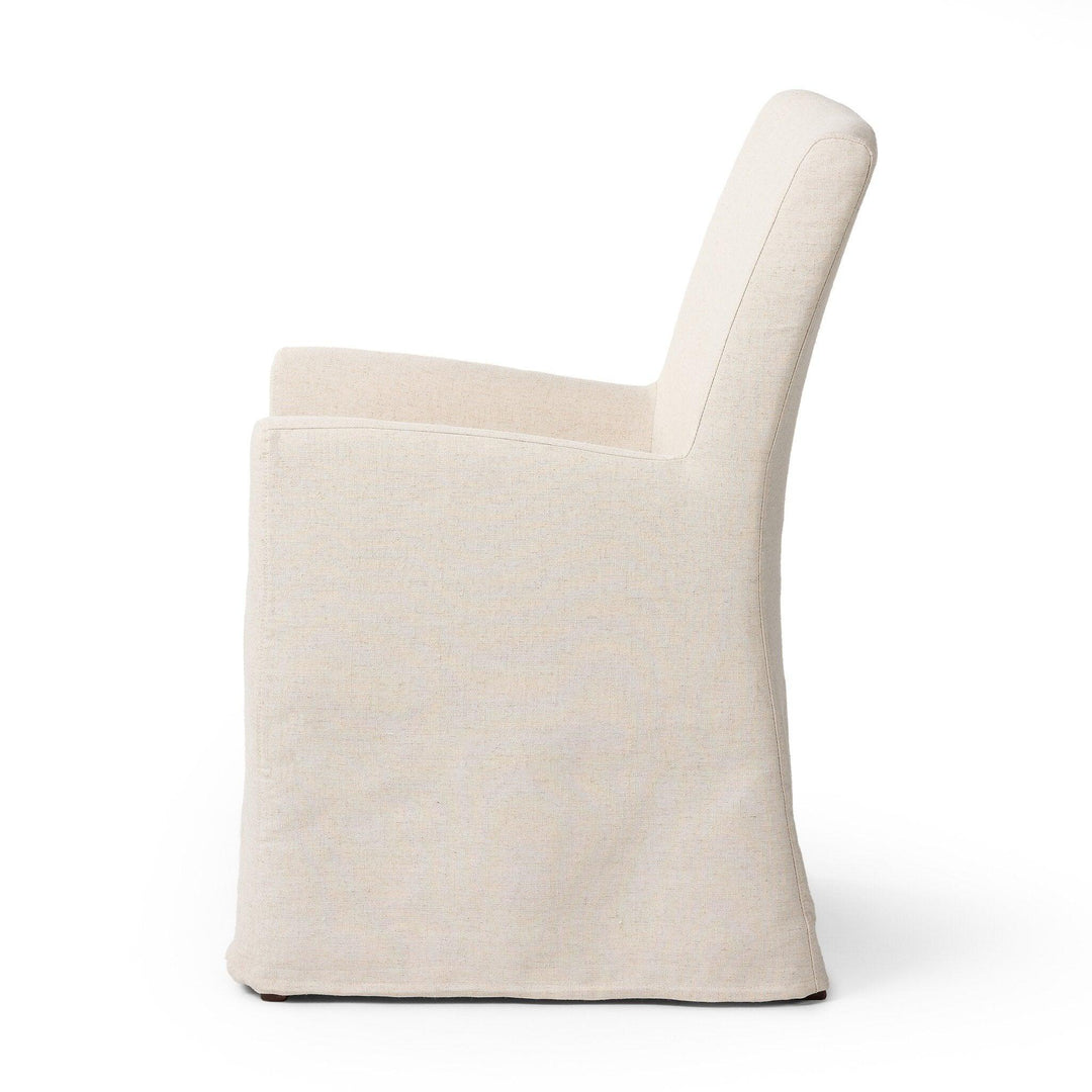 Vista Slipcovered Dining Armchair - SwayLiving