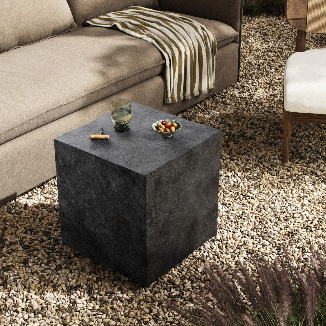 Graso Outdoor End Table - SwayLiving