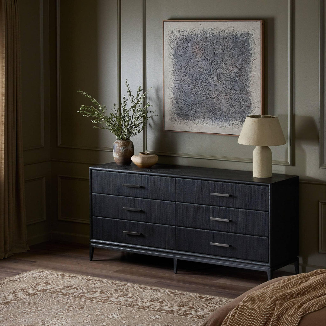 Rosenell 6 Drawer Dresser - SwayLiving