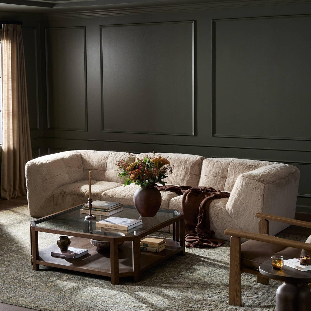 Miles 3Pc Sectional Sofa - SwayLiving