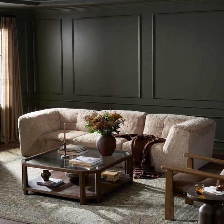 Miles 3Pc Sectional Sofa - SwayLiving