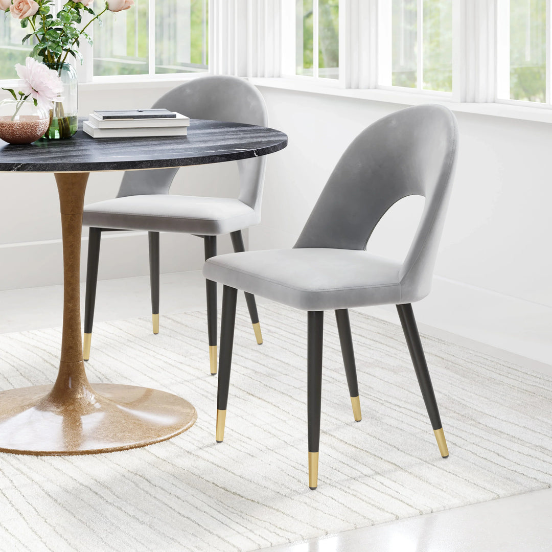 SwayLiving Menlo Dining Chair (Set of 2) Gray DINING CHAIRS