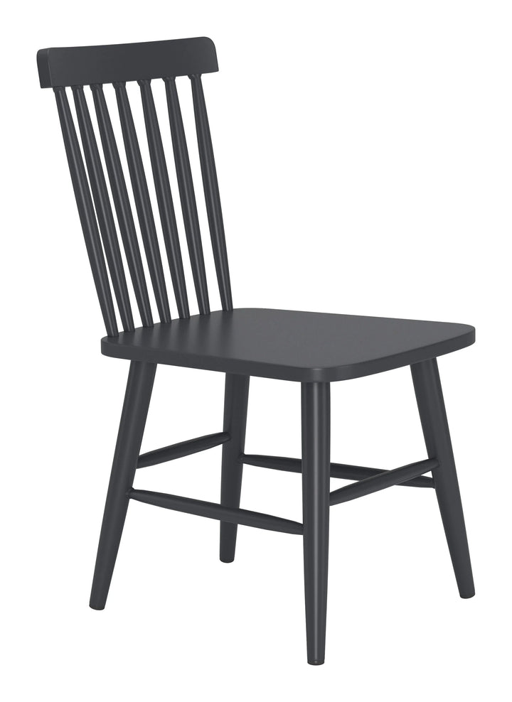 SwayLiving Zeilen Dining Chair (Set of 2) Black DINING CHAIRS