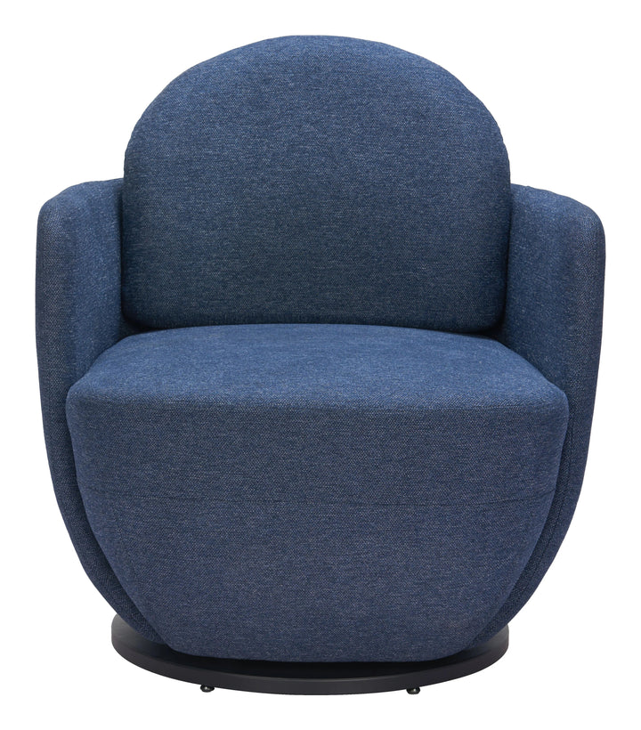 SwayLiving Bant Swivel Chair Blue ACCENT + LOUNGE CHAIRS