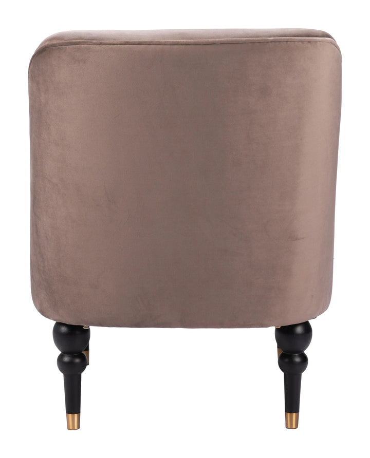 SwayLiving Bintulu Accent Chair Taupe ACCENT + LOUNGE CHAIRS