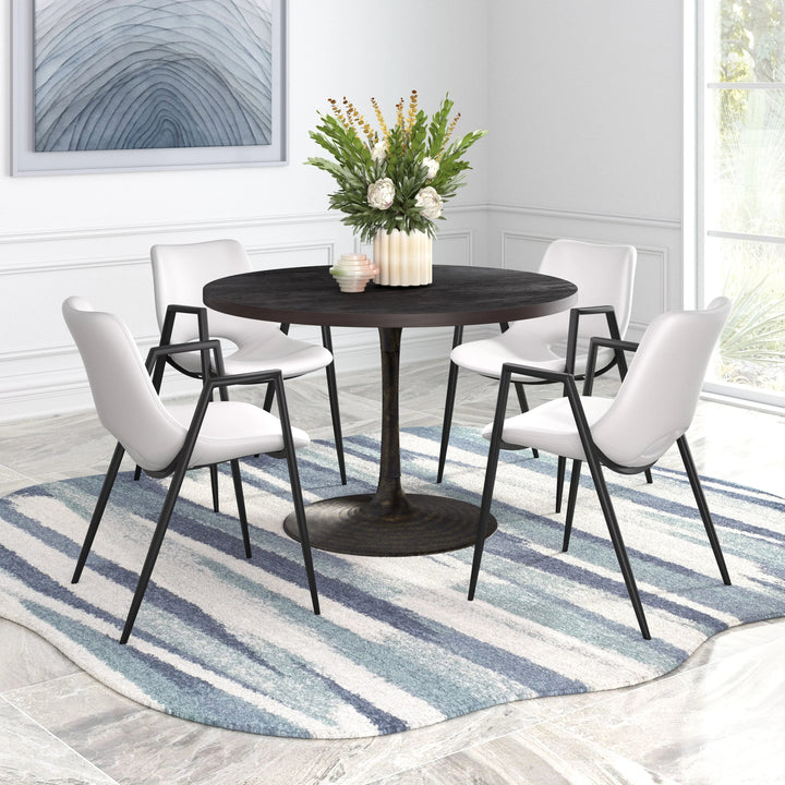 SwayLiving Desi Dining Chair (Set of 2) White DINING CHAIRS