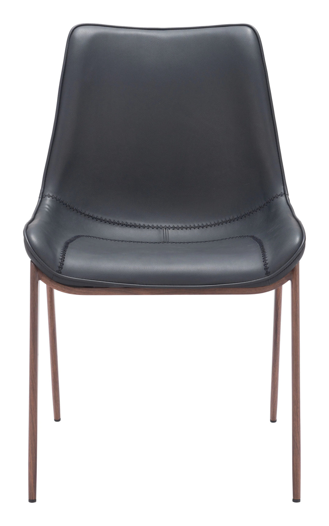 SwayLiving Magnus Dining Chair (Set of 2) Black & Walnut DINING CHAIRS