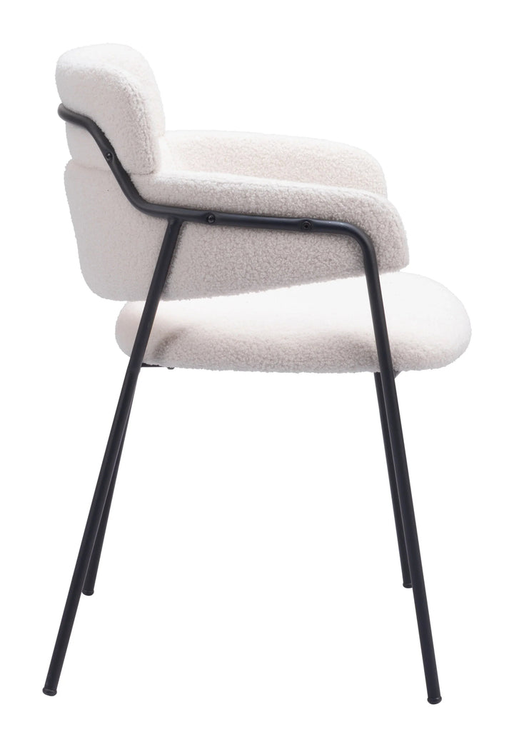SwayLiving Marcel Dining Chair (Set of 2) Cream DINING CHAIRS